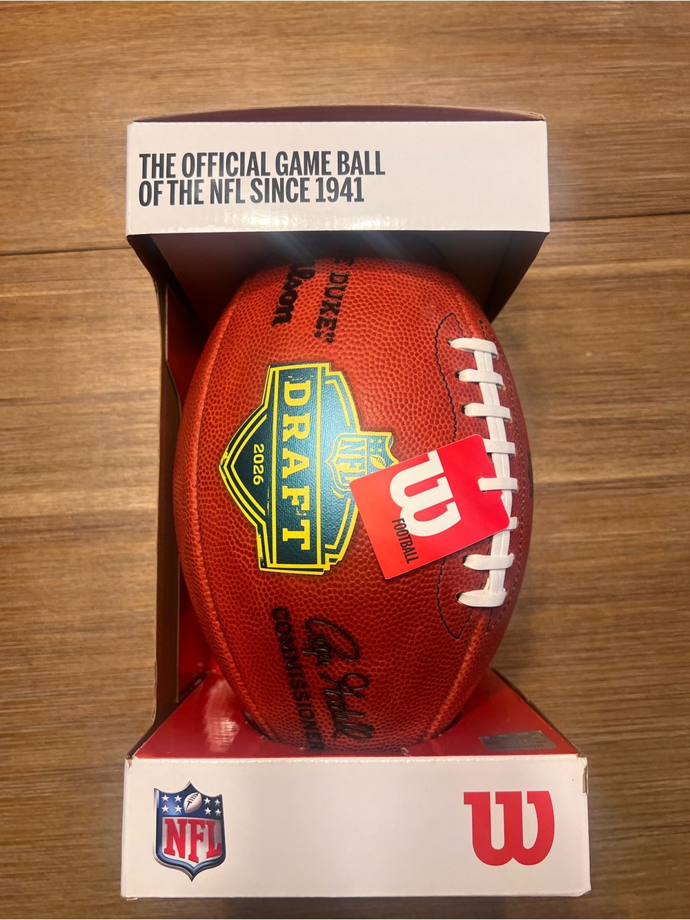Wilson NFL Draft 2026 Football